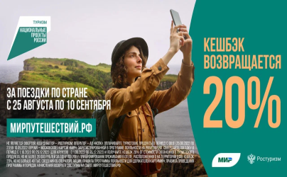 Михаил Мишустин анонсировал начало осеннего этапа продажи туров по России с кешбэком в 20%